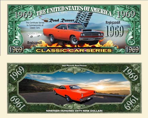 1969 roadrunner car - 1969, dollar